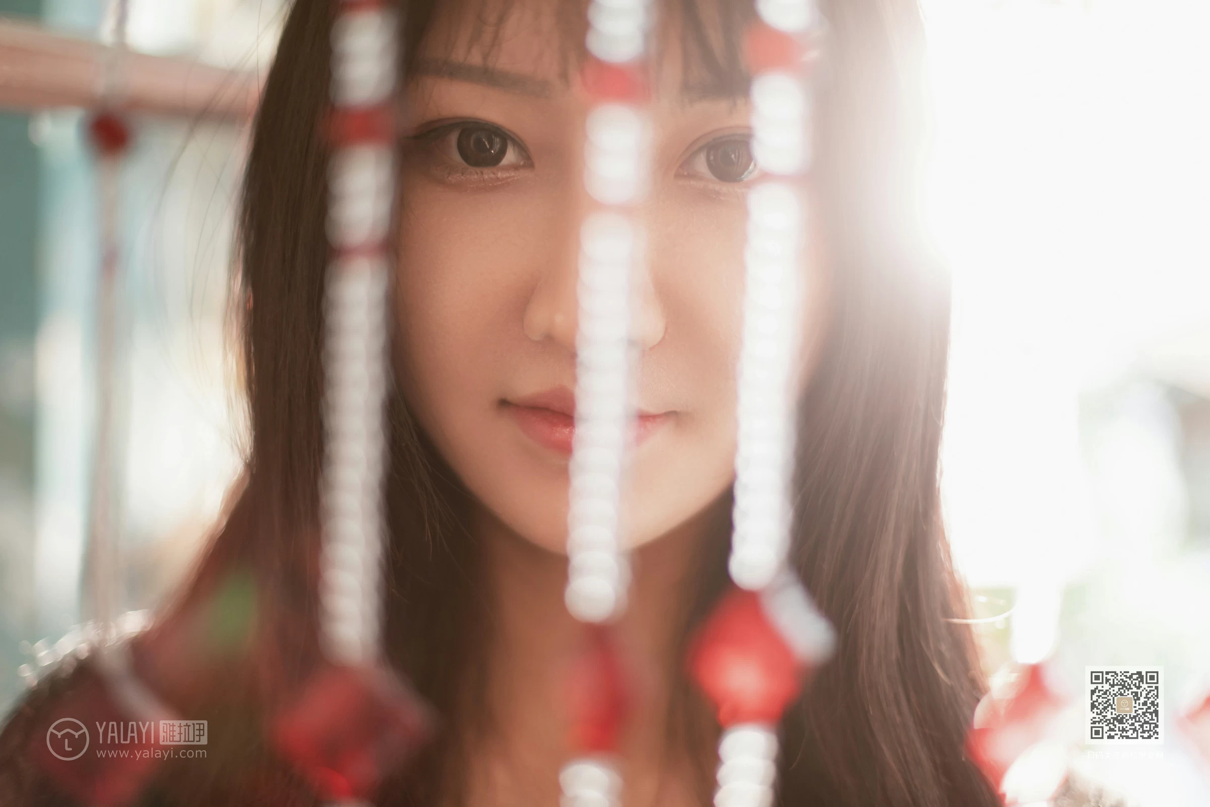 [YALAYI雅拉伊]Vol.494 帘卷美人绰态 韩熙 黑色透视睡衣性感私房写真集第9张