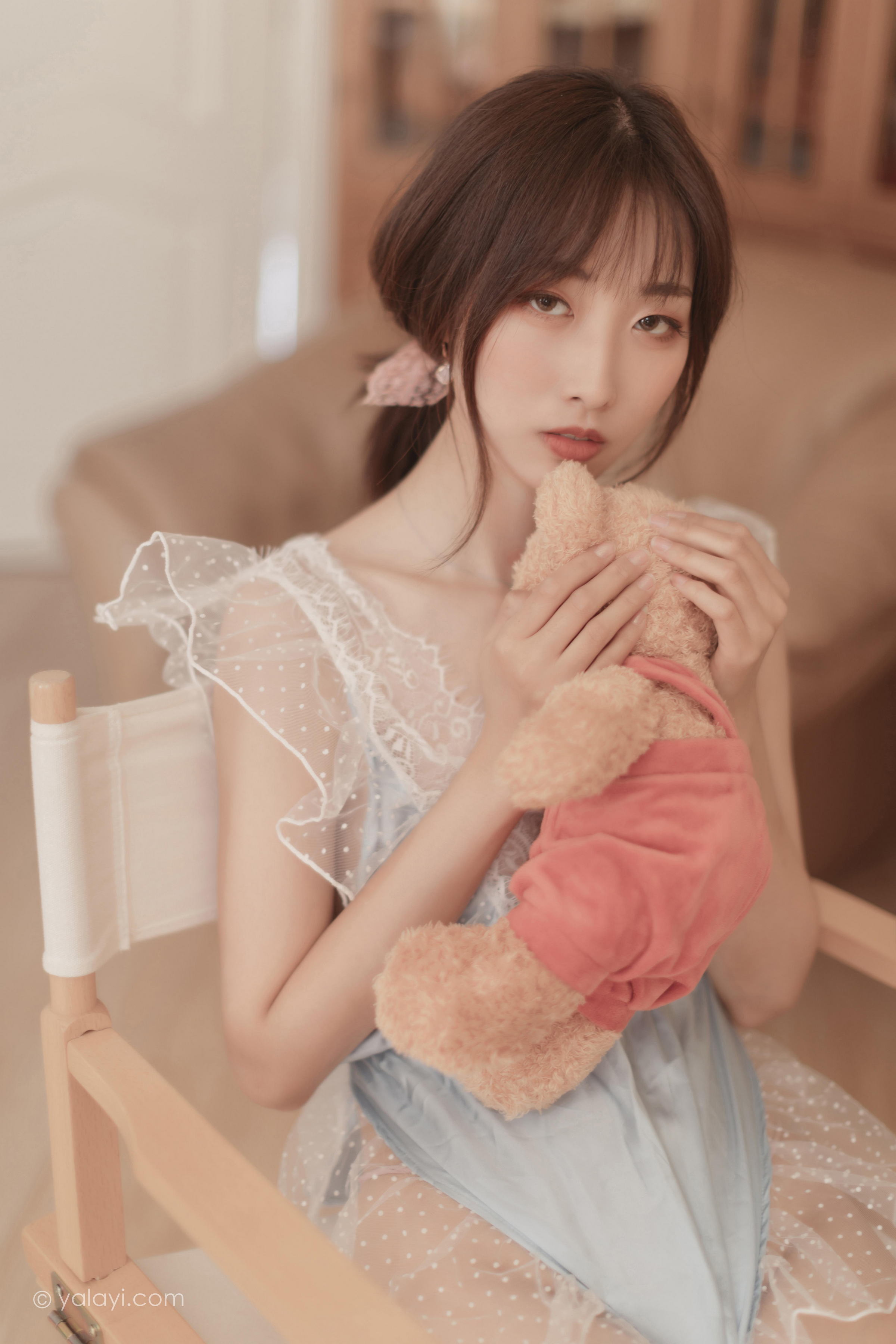 [YALAYI雅拉伊]2022.03.23 佳人有约 佳佳 透视情趣睡衣居家性感私房写真集第14张