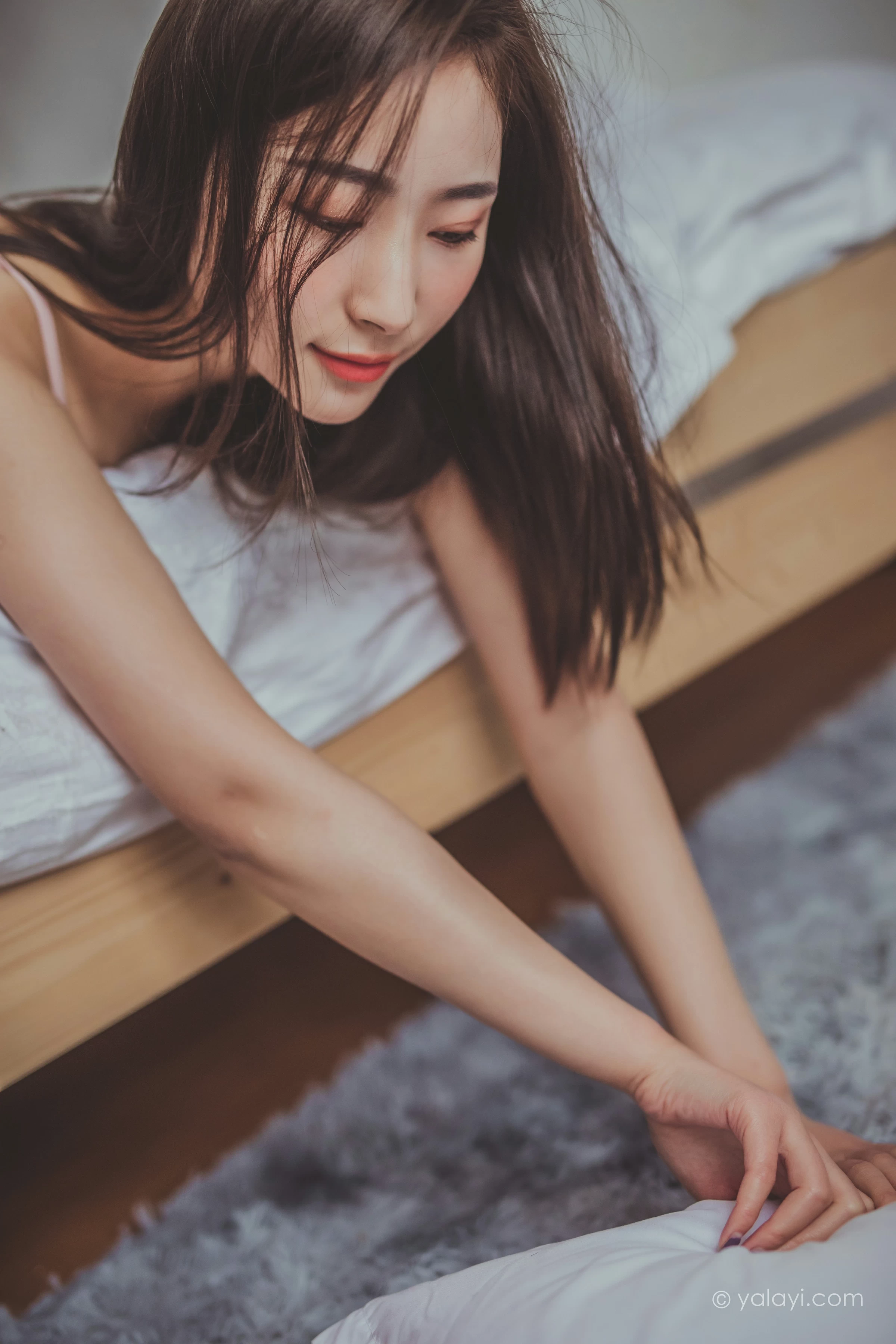 [YALAYI雅拉伊]NO.664 《相濡以沫》 海棠 粉色内衣性感私房写真集第16张