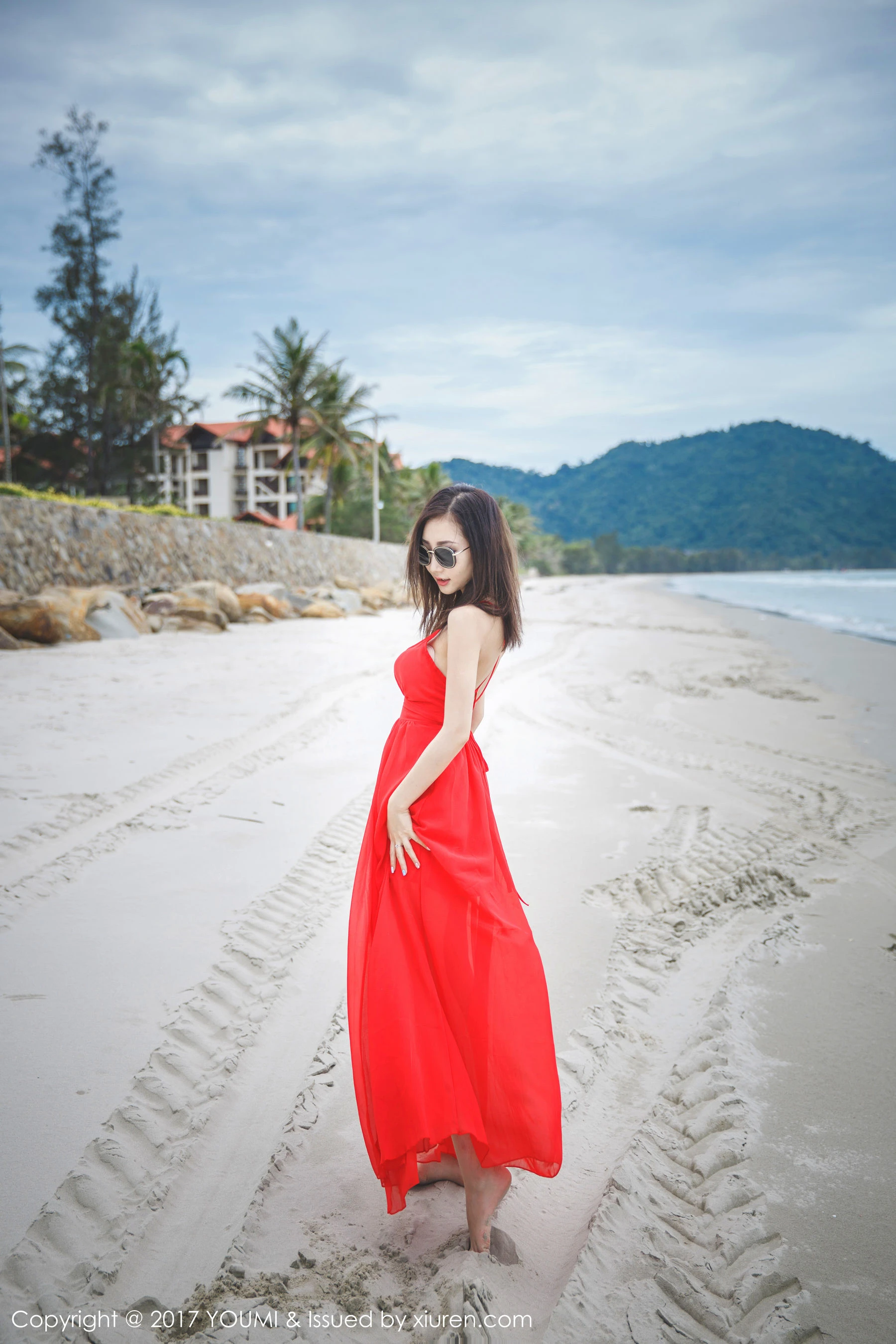  Yumi-尤美《沙巴旅拍第1套》 尤蜜荟YouMi Vol.028第7张