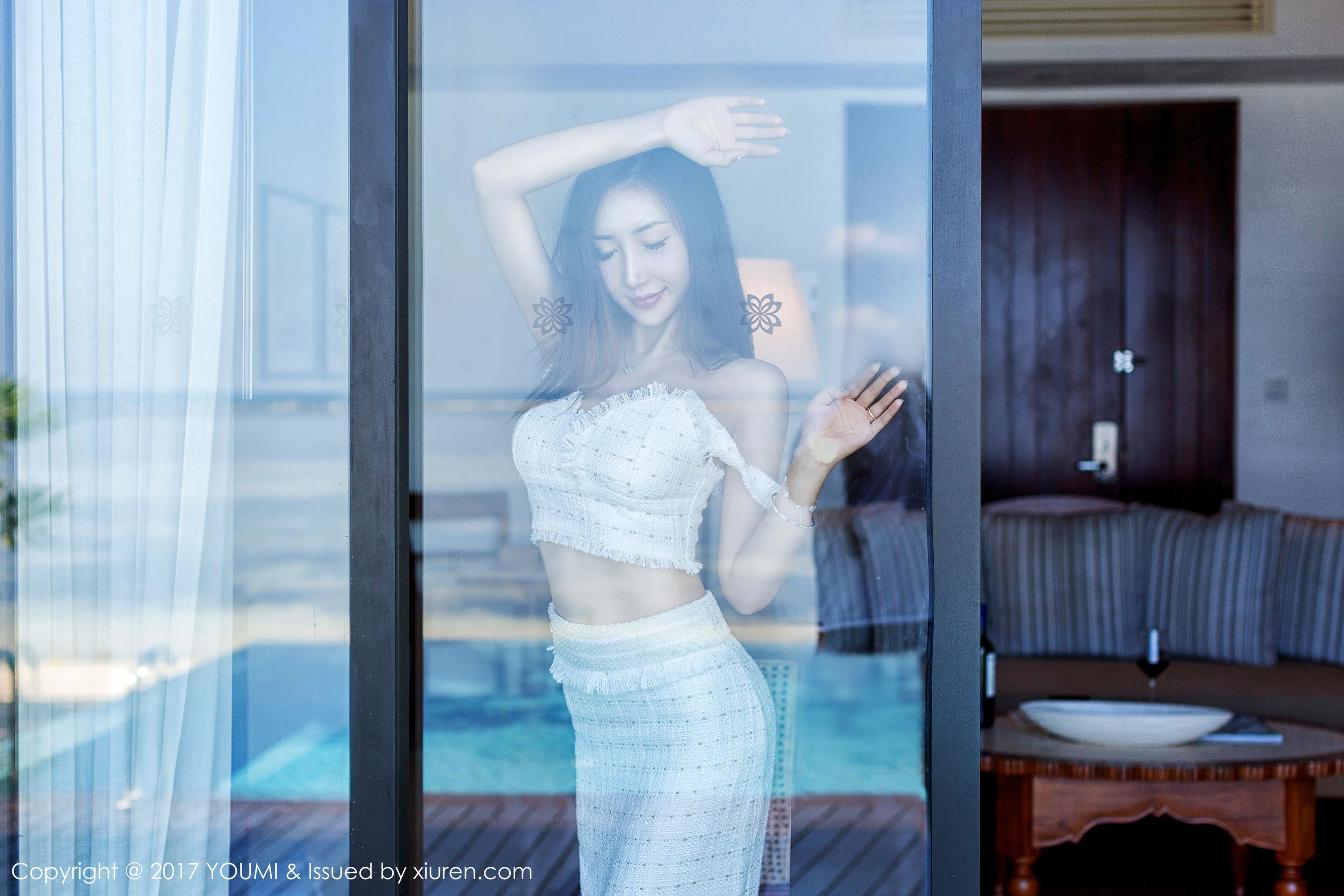 Yumi-尤美《马尔代夫旅拍》 尤蜜荟YouMi Vol.100第12张