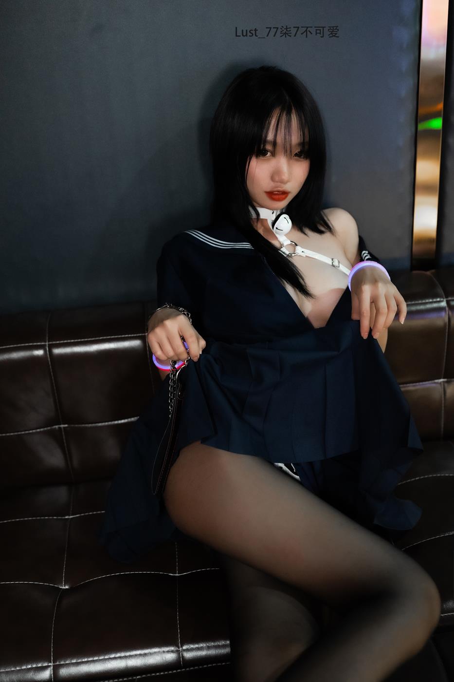 人气Coser@柒柒要乖哦 反差JK少女 [86P]第17张