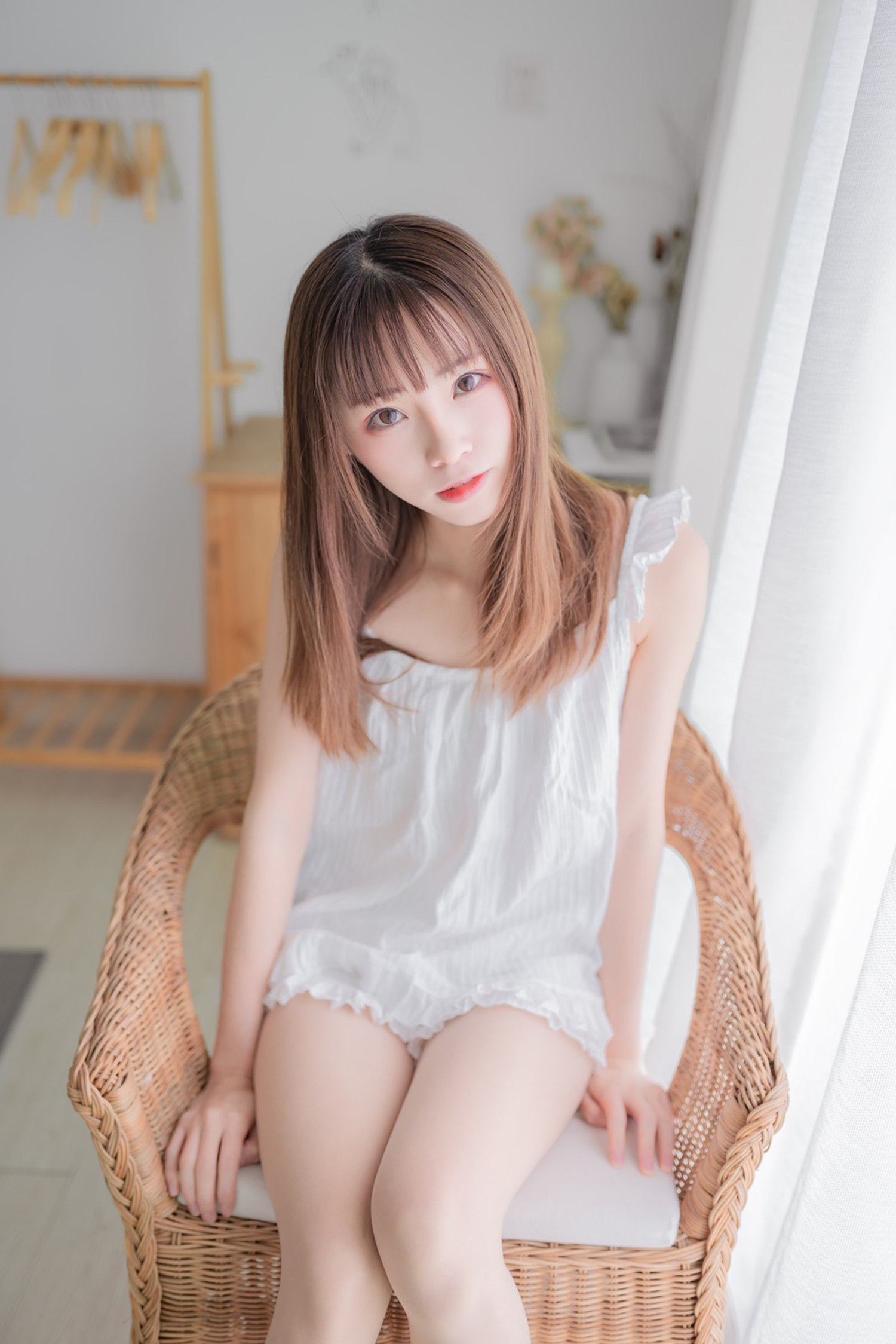 绮太郎 Kitaro &#8211; 白色睡衣 [46P]第6张