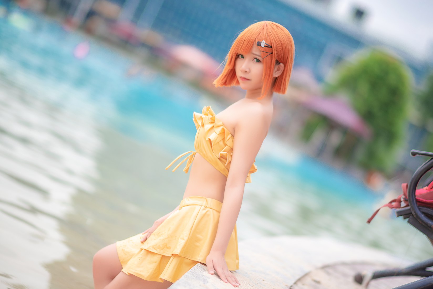 微博红人Coser@抱走莫子aa  高岭阳菜子 在现浏览第1张