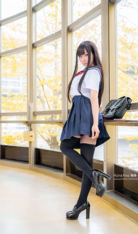 Hane Ame 雨波写真 &#8211; JK[16P]