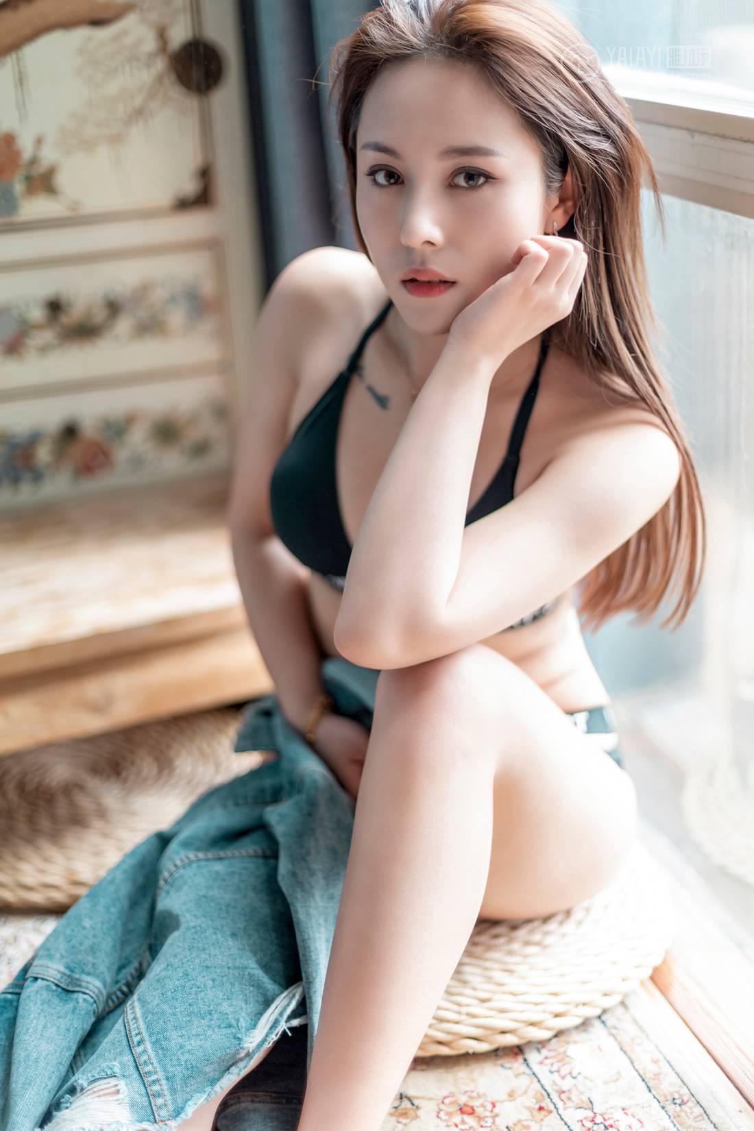 [YALAYI雅拉伊] 2019.05.21 No.284 牛仔的佑惑 雅辛 在现浏览第9张