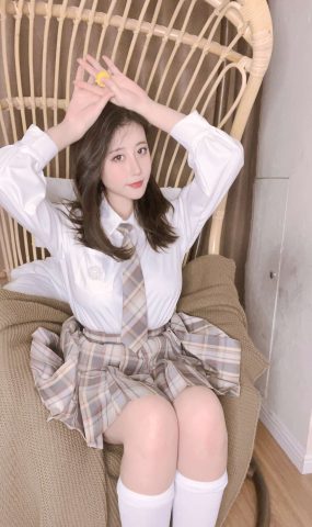 萌妹奈汐酱nice &#8211; JK [10P]