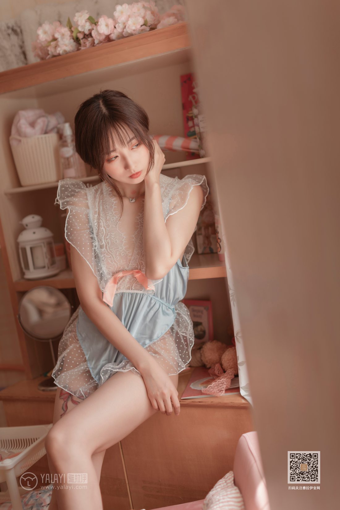 [YALAYI雅拉伊] 2019.10.28 Vol.443 佳人有约 佳佳 在现浏览第3张