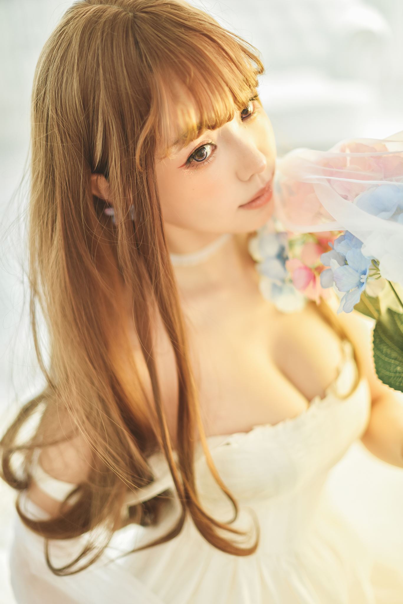 台湾Coser@ElyEE子 White Dress [22P]第3张