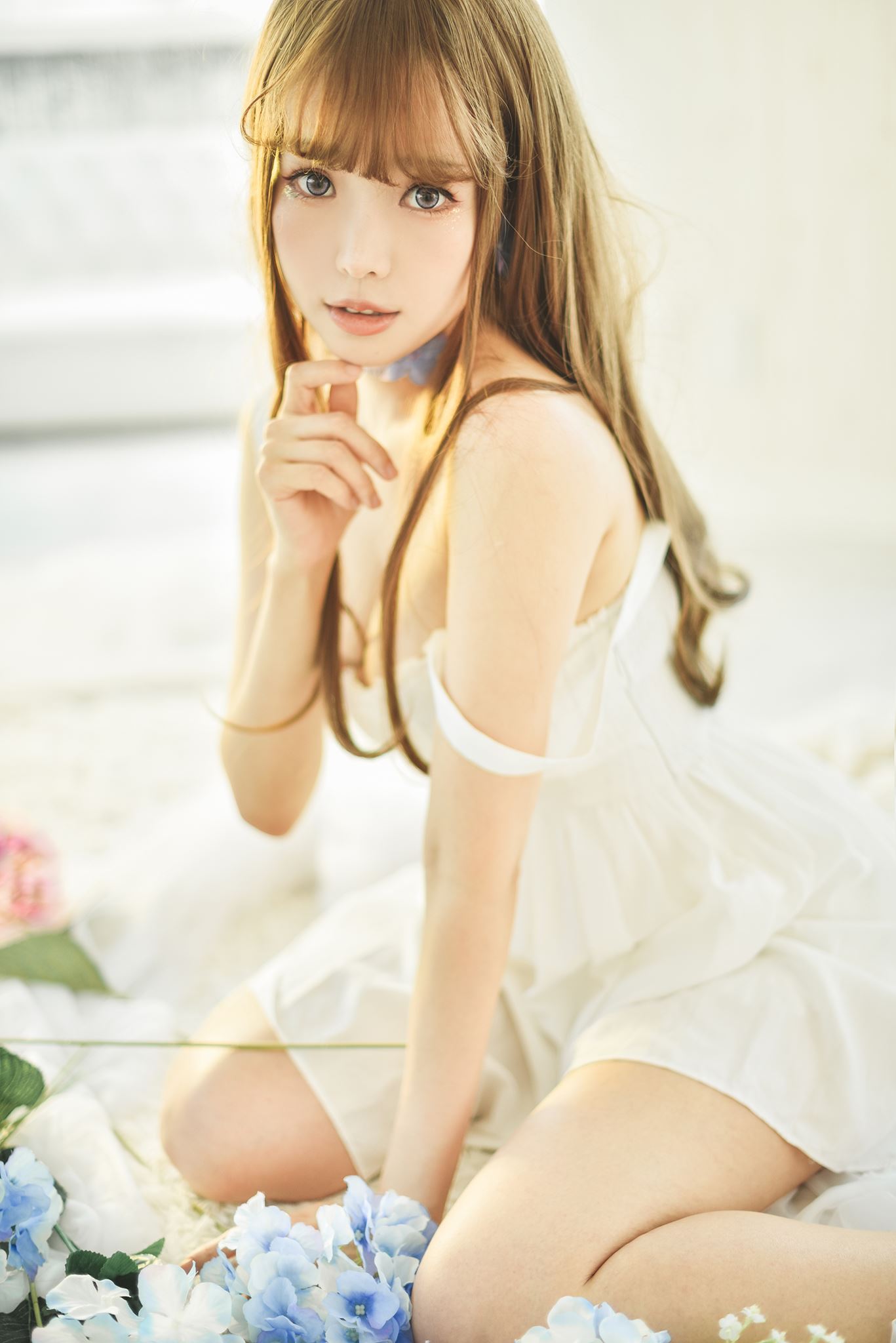 台湾Coser@ElyEE子 White Dress [22P]第4张