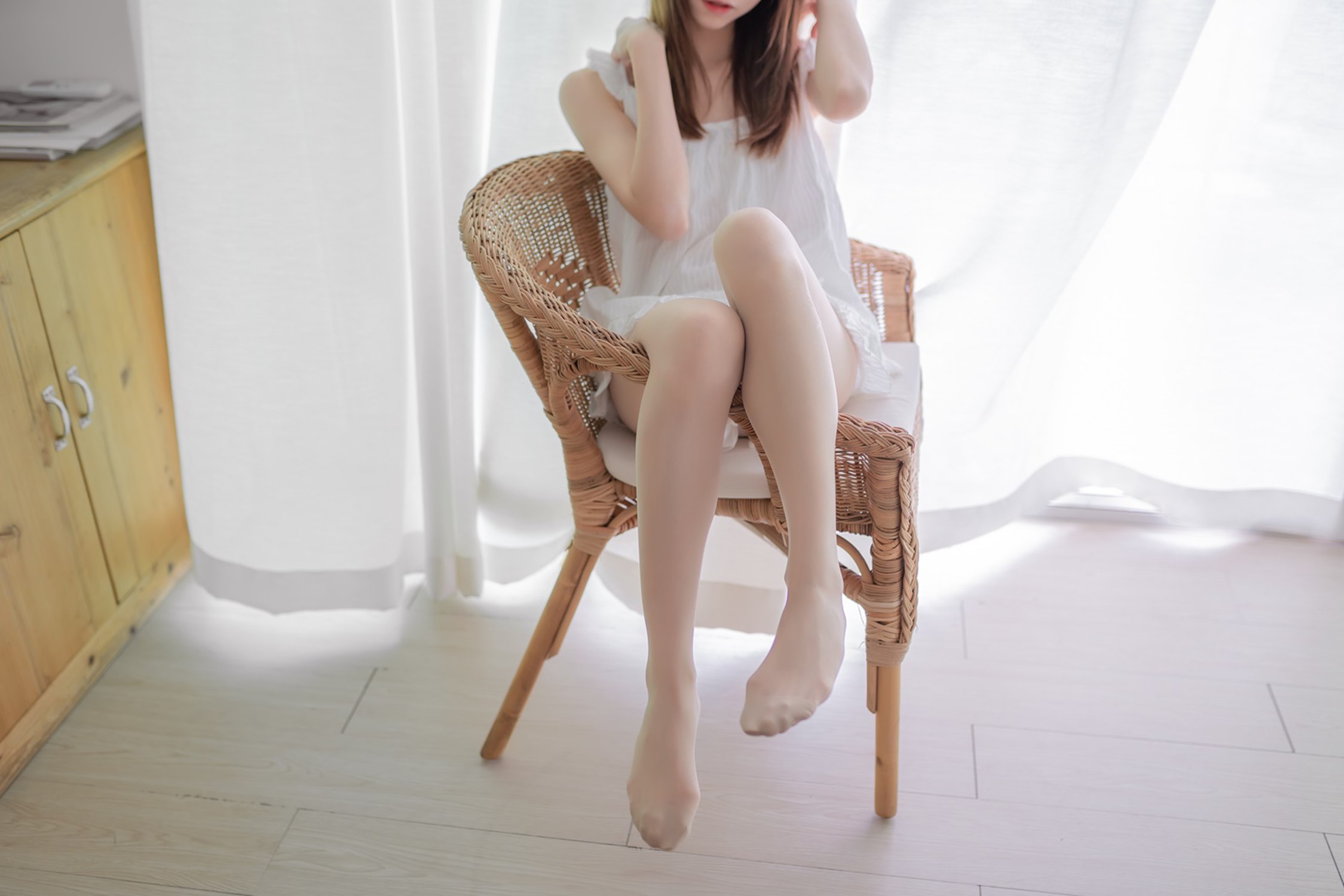 绮太郎 Kitaro &#8211; 白色睡衣 [46P]第5张