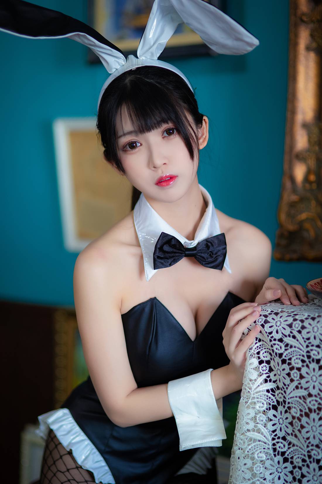 网荭Coser@鳗鱼霏儿 加藤惠 兔女郎 在现浏览第4张