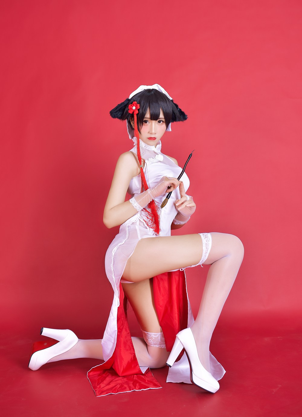 网荭Coser@九曲Jean 碧蓝航线 旗袍 在现浏览第3张