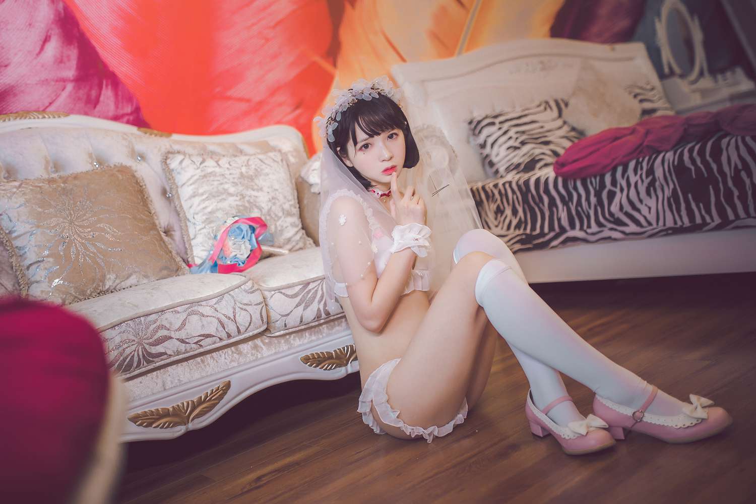 网荭Coser@疯猫ss 梦中的婚礼 在现浏览第8张