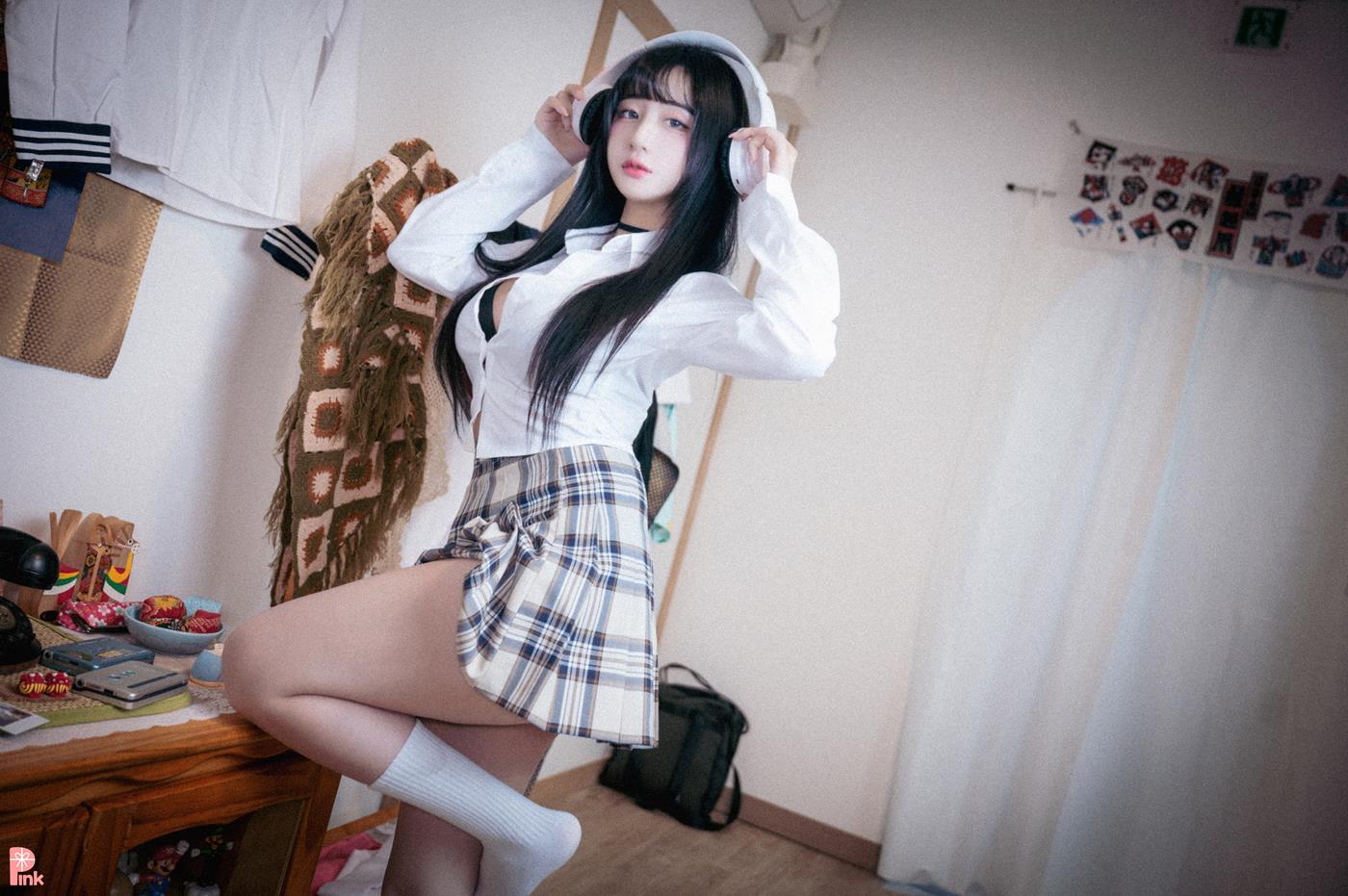 [PINK] Jina  Jina&#8217;s school uniform life[104P]第4张