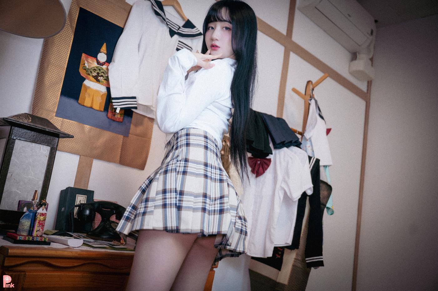 [PINK] Jina  Jina&#8217;s school uniform life[104P]第5张