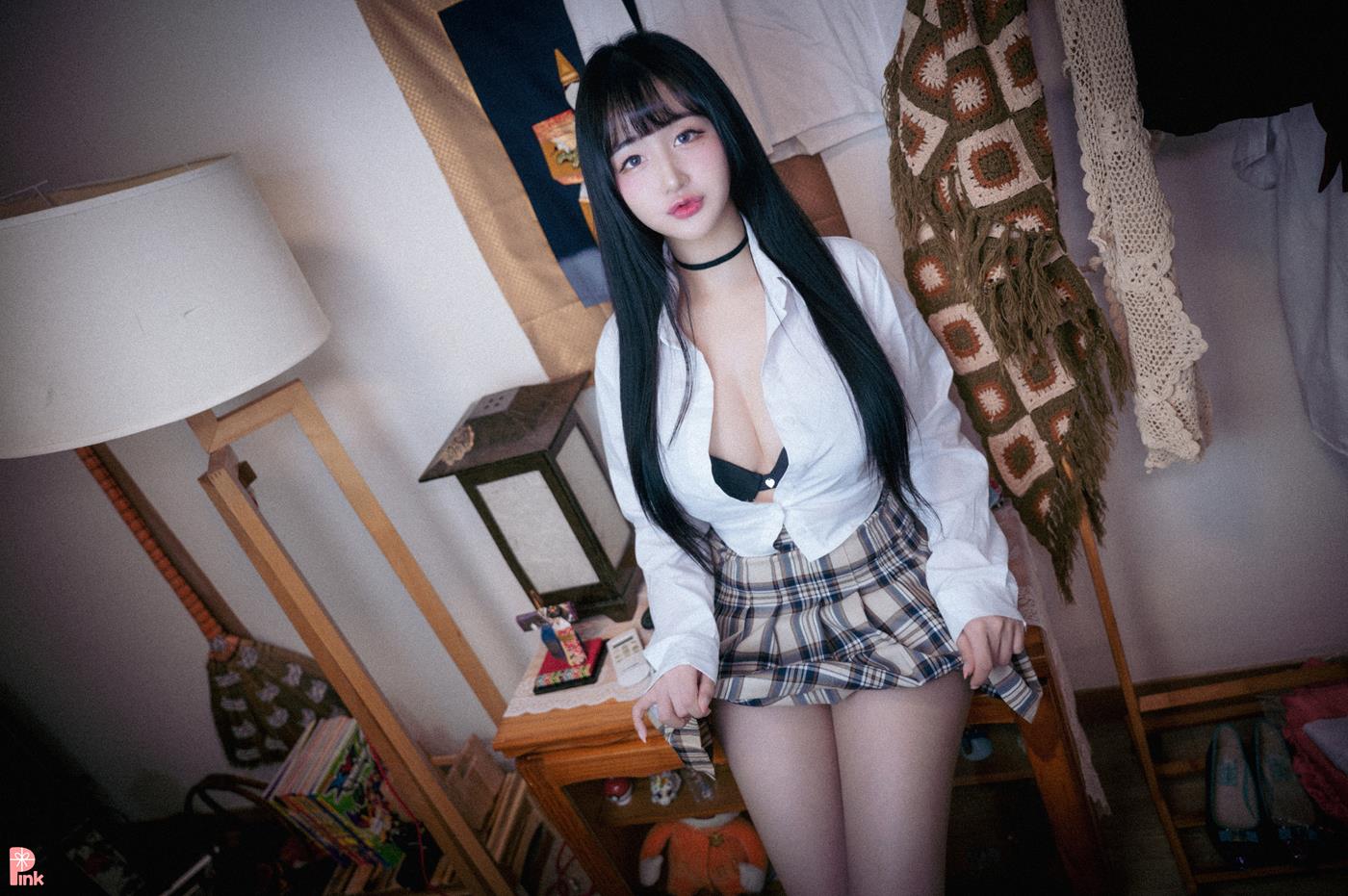 [PINK] Jina  Jina&#8217;s school uniform life[104P]第5张