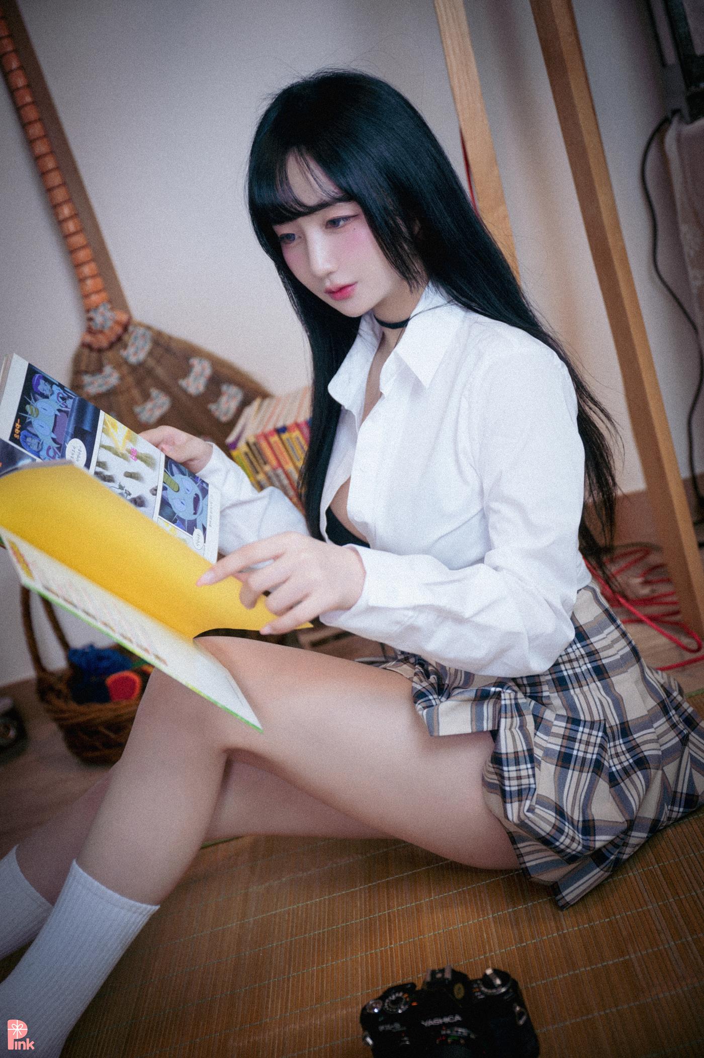 [PINK] Jina  Jina&#8217;s school uniform life[104P]第7张