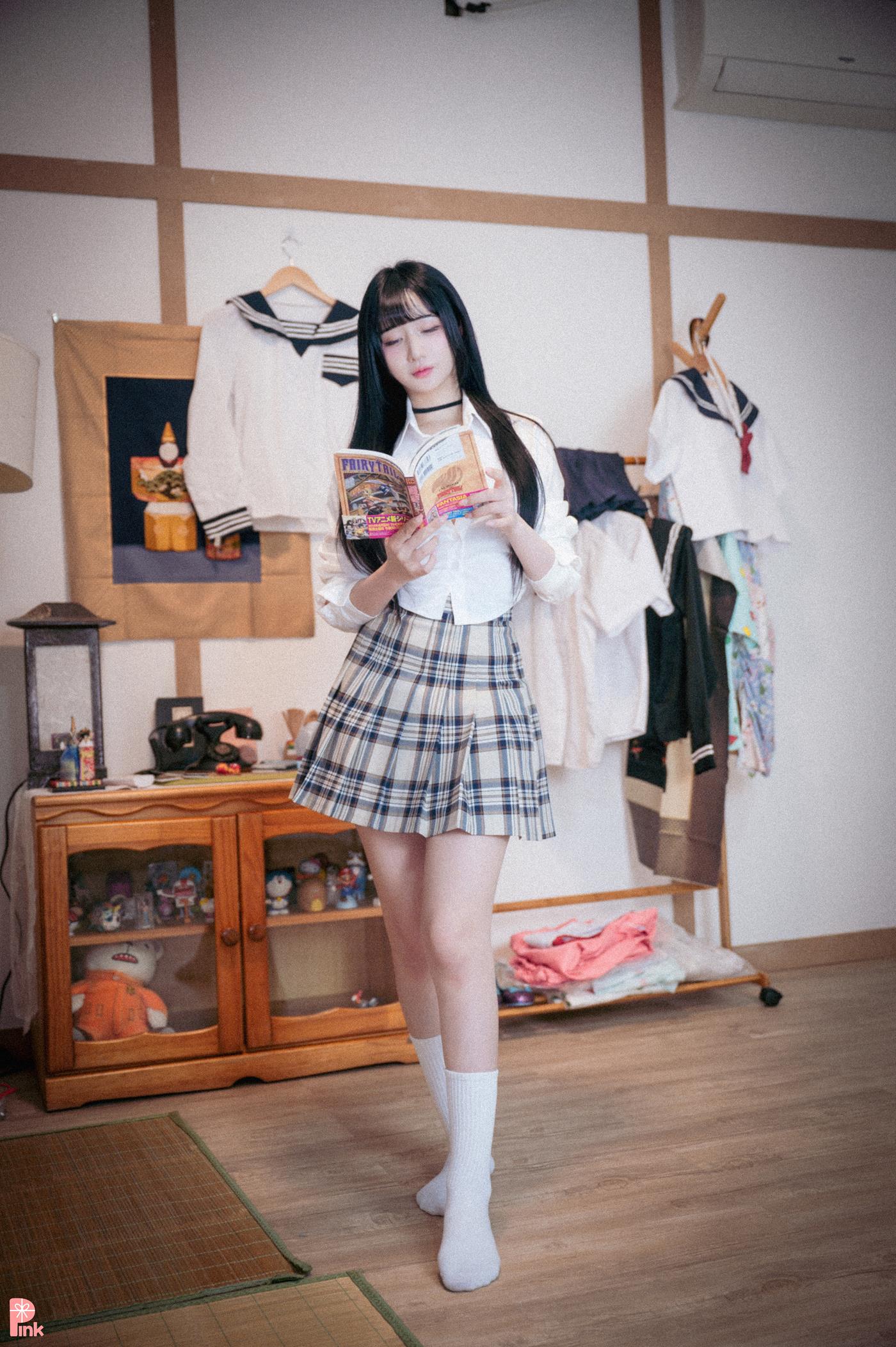 [PINK] Jina  Jina&#8217;s school uniform life[104P]第13张