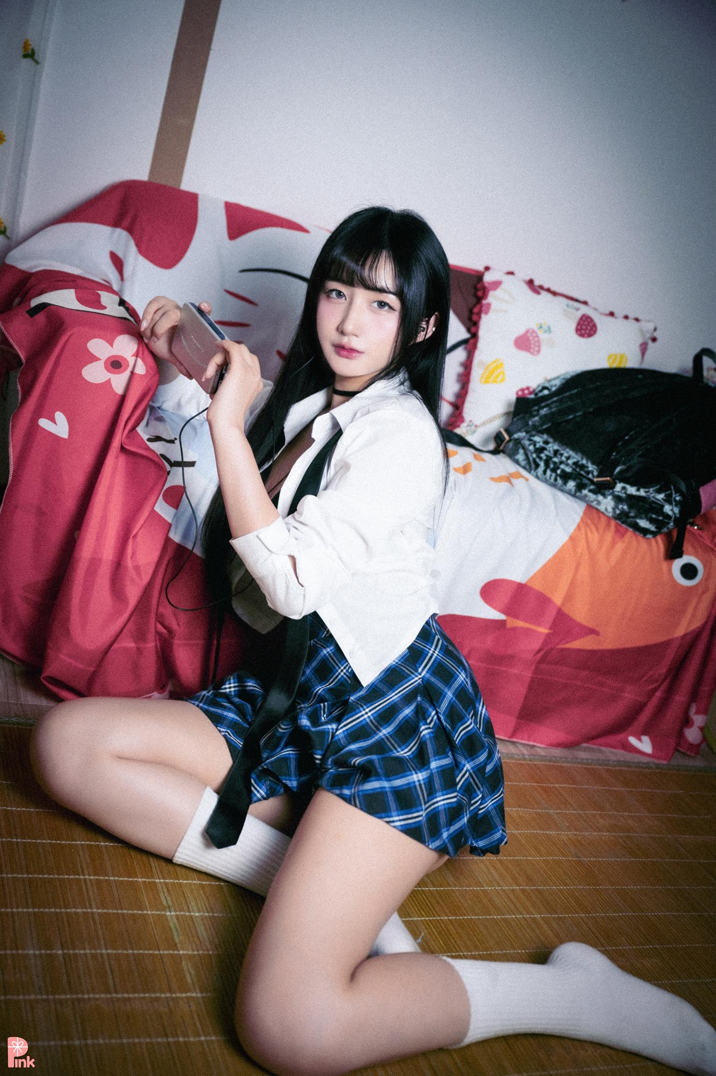 [PINK] Jina  Jina&#8217;s school uniform life[104P]第17张