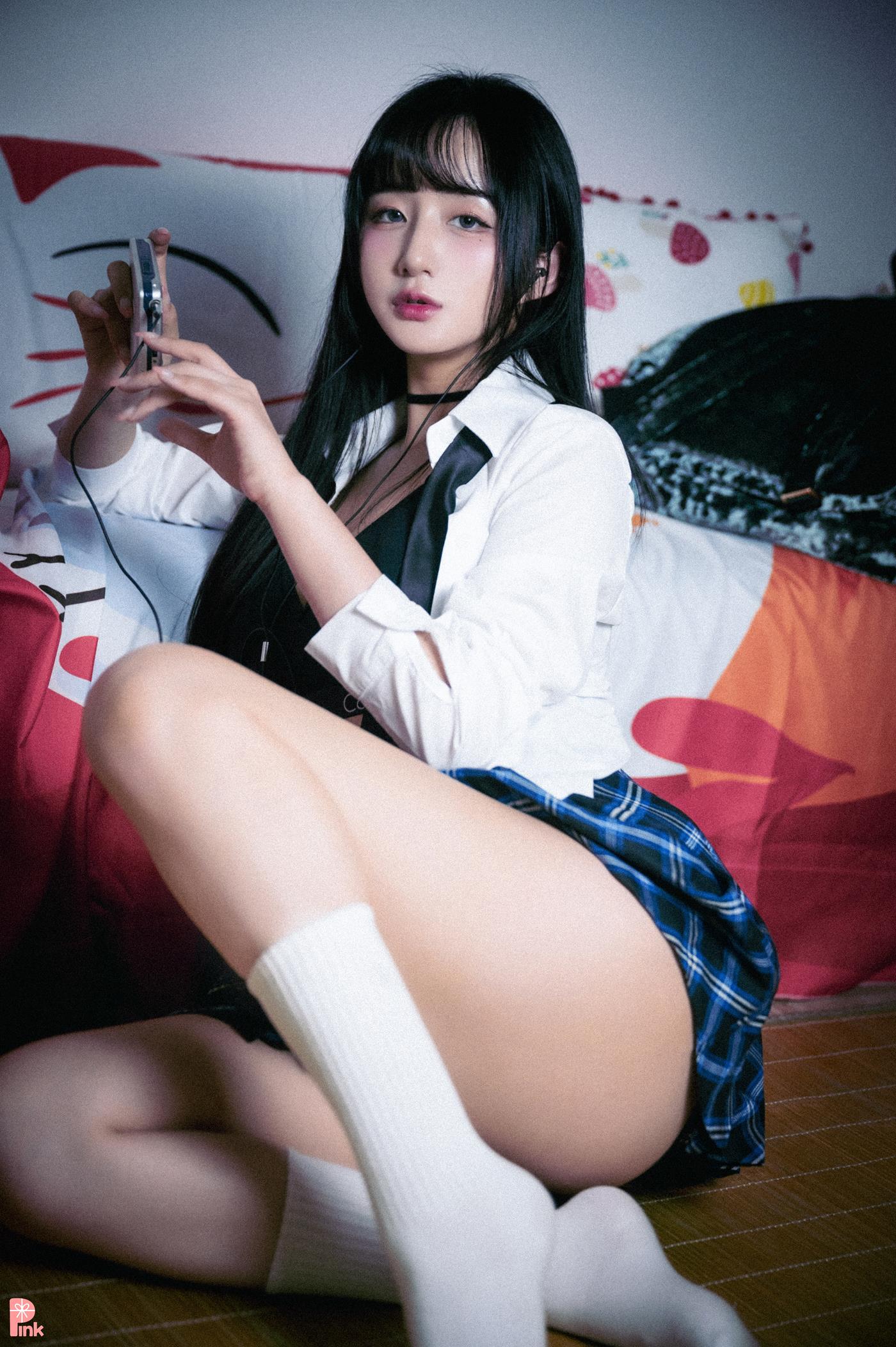 [PINK] Jina  Jina&#8217;s school uniform life[104P]第17张