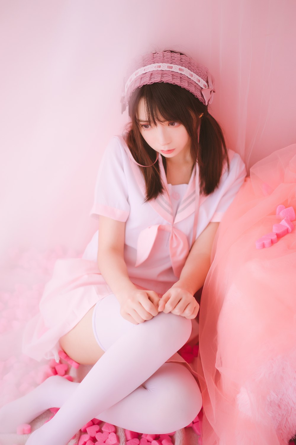 网荭Coser@疯猫ss 丝袜狂想曲(粉) 在现浏览第3张