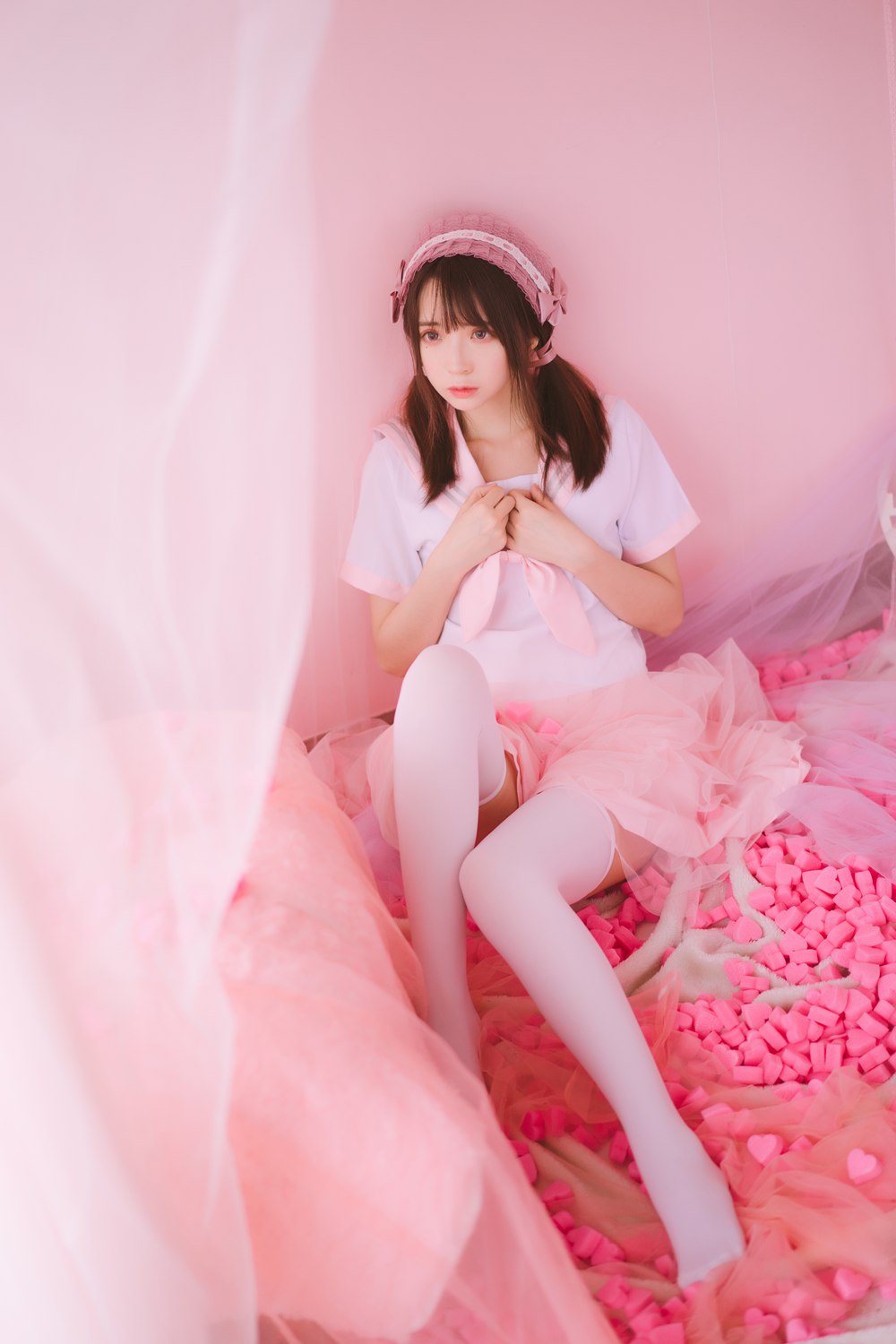 网荭Coser@疯猫ss 丝袜狂想曲(粉) 在现浏览第6张