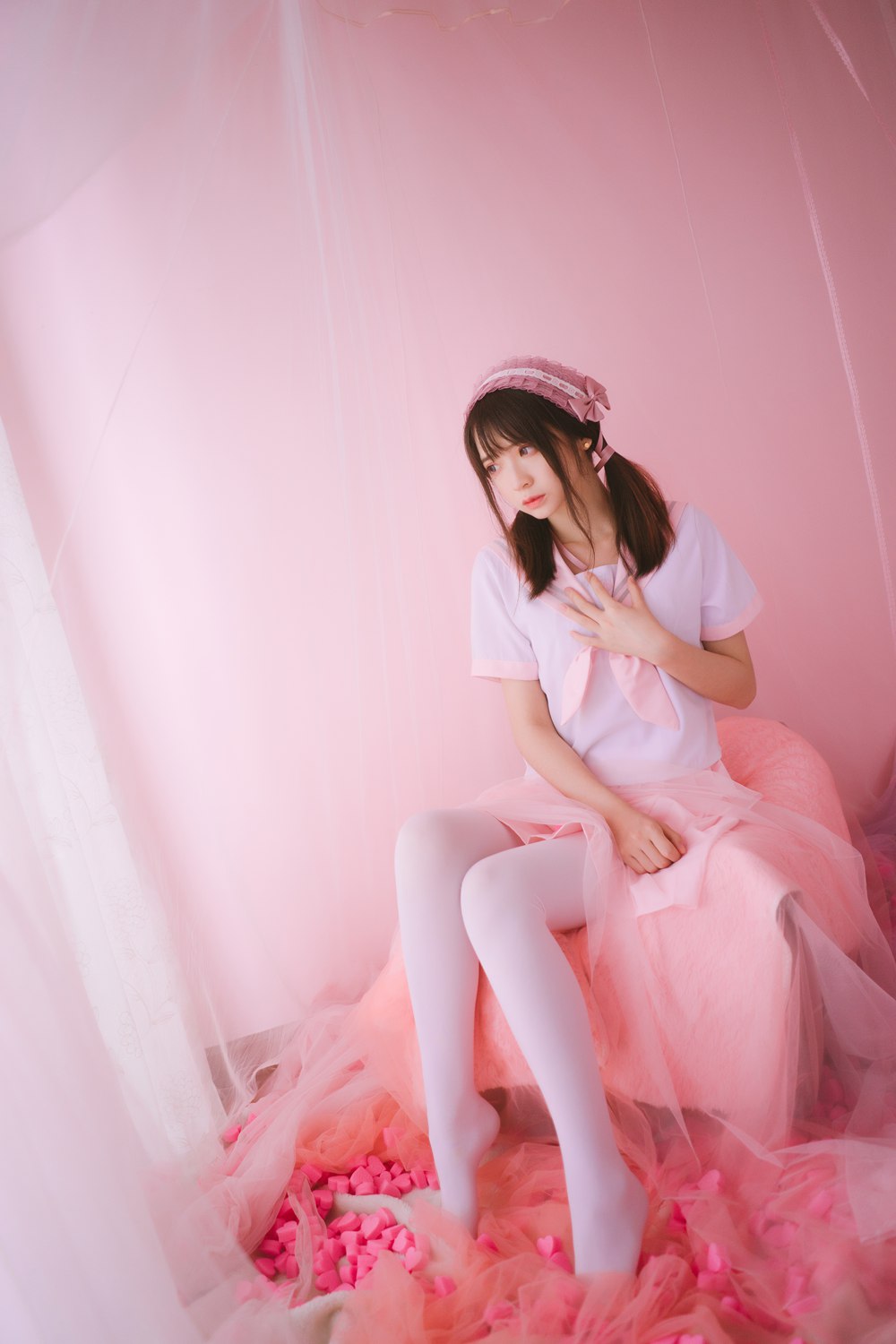 网荭Coser@疯猫ss 丝袜狂想曲(粉) 在现浏览第8张