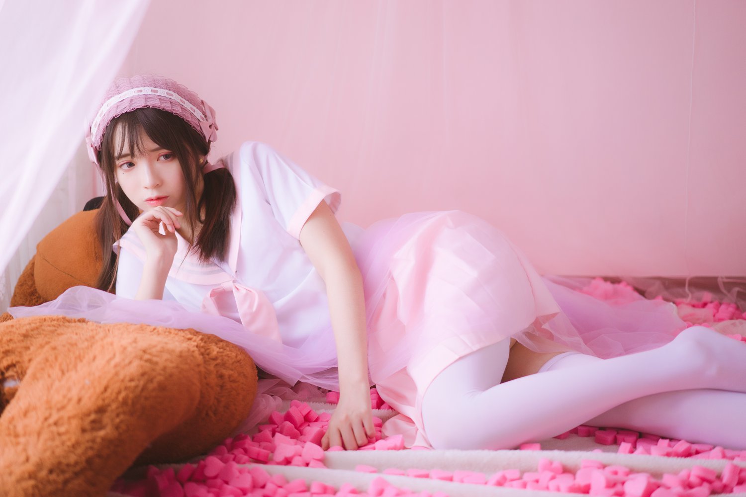 网荭Coser@疯猫ss 丝袜狂想曲(粉) 在现浏览第8张