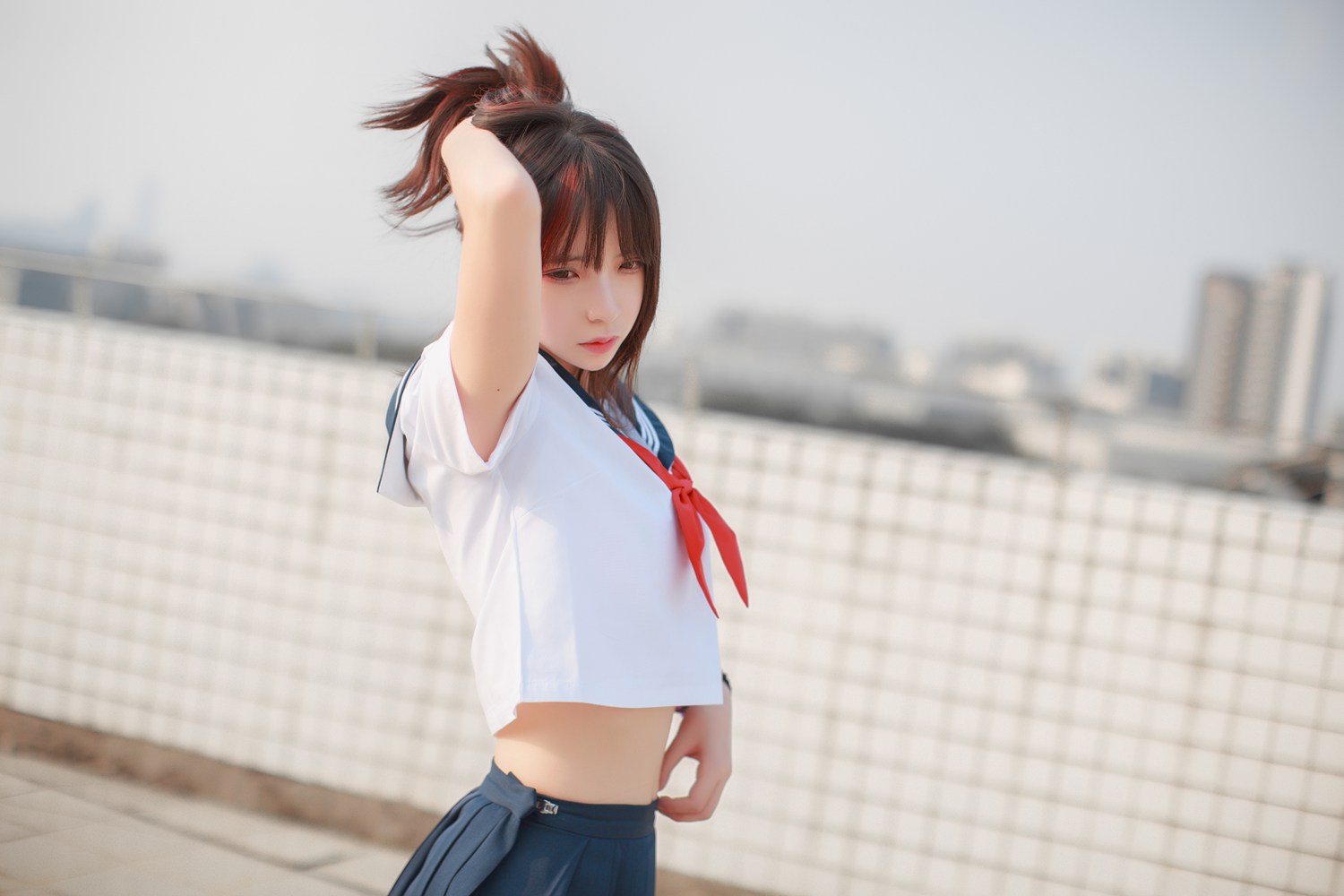 网荭Coser@疯猫ss 同桌的水手服 在现浏览第5张