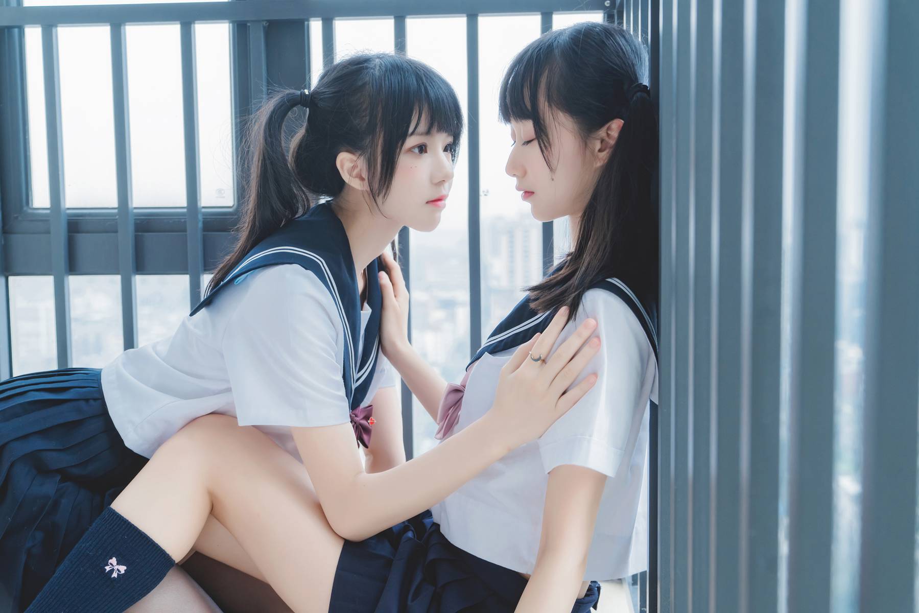 桜桃喵 &#038; 木绵绵OwO &#8211;  她(至服×至服) [38P]第5张