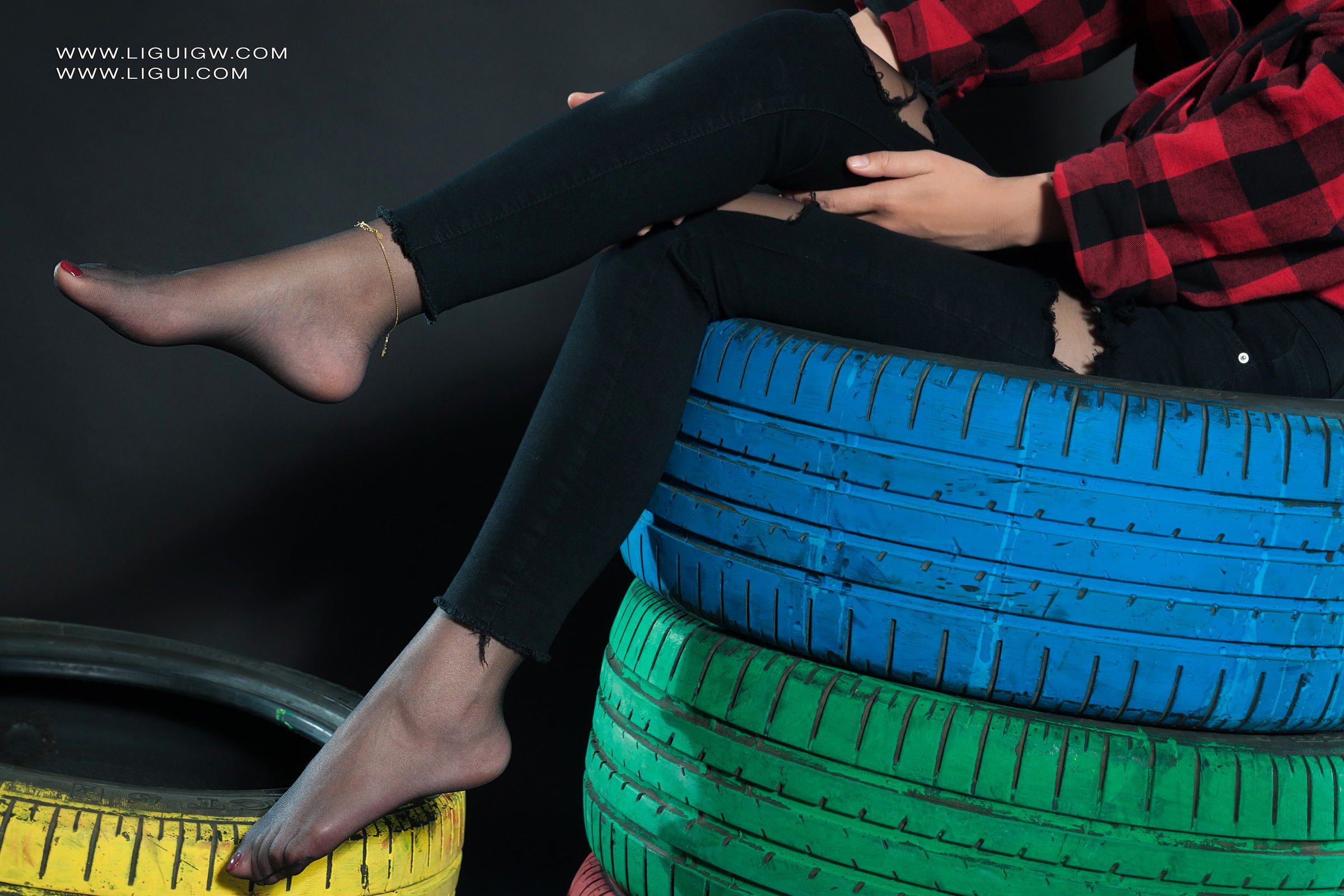 [Ligui丽柜] 2025.11.03《红与黑的激情碰撞》维拉 Weila第10张