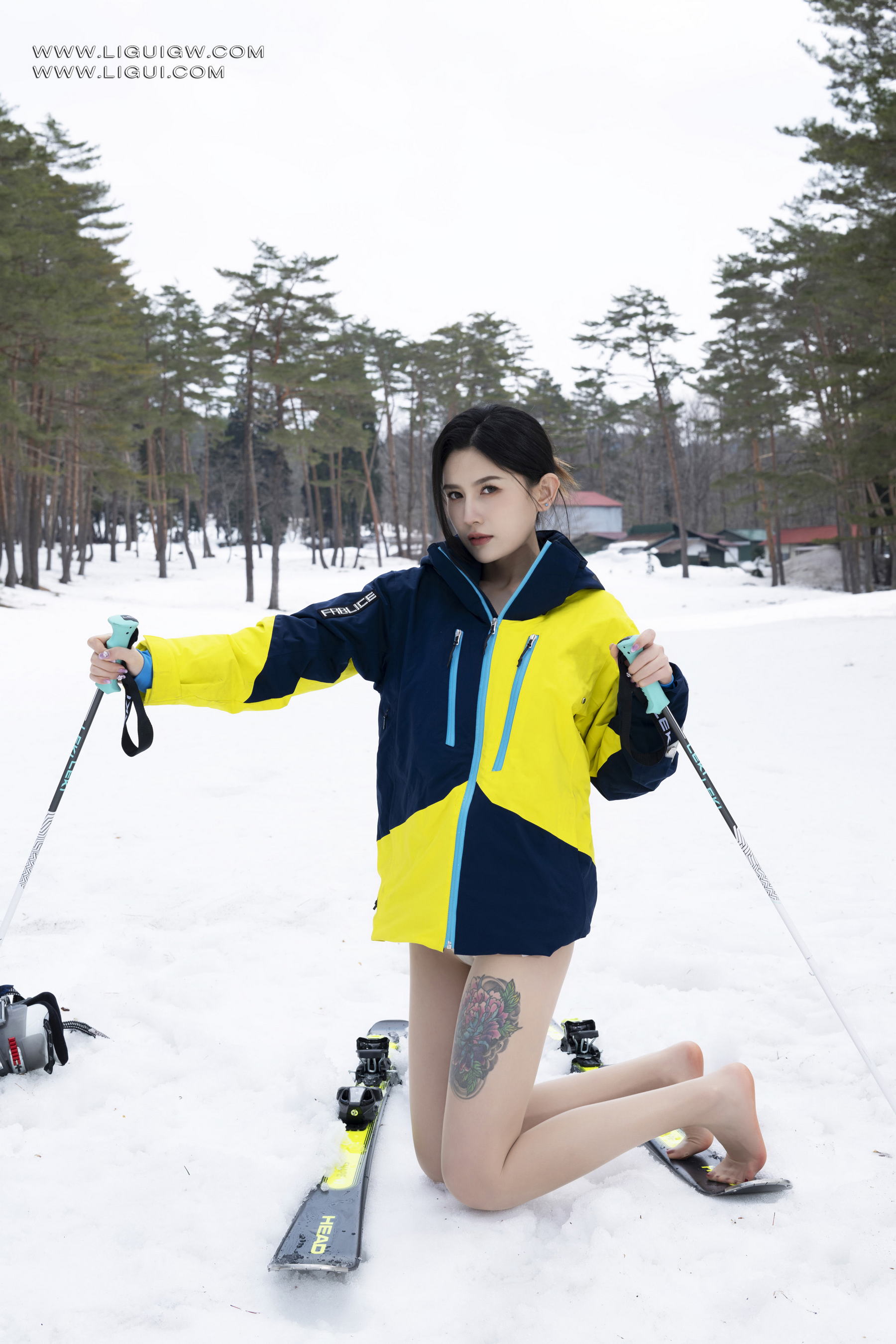 [Ligui丽柜] 2026.01.23《雪境蜕衣极度诱惑》甜甜 Tiantian第21张